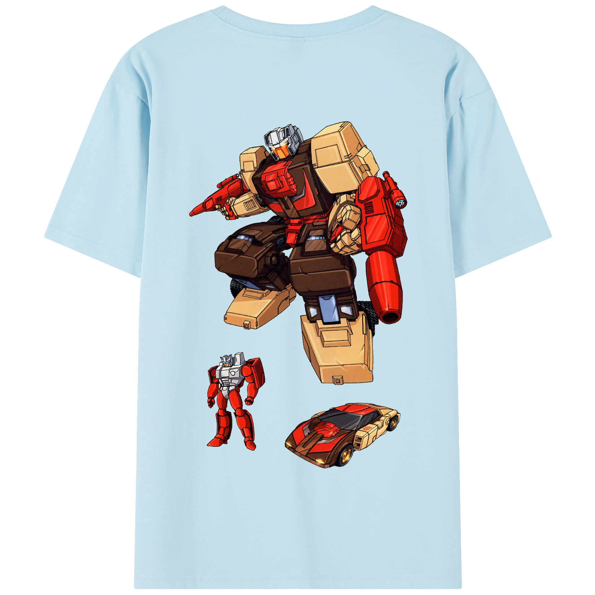 （画像用）  綿100％半袖Tシャツ（背面プリント）